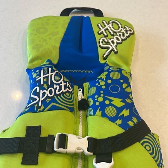 Ho sports infant life jacket, used very little. Cute colors unisex. - Picture 2 of 5